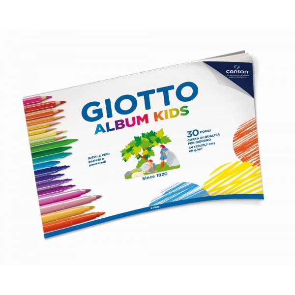 Tekenblok Giotto 30 pagina's 90g