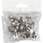 Ophanghaken - zilver - 25 st