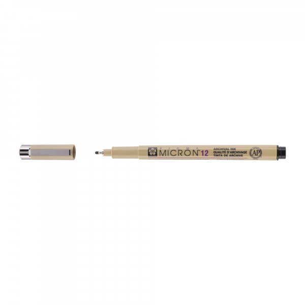 Fineliner Pigma Micron Zwart - 12 (0,7 mm)