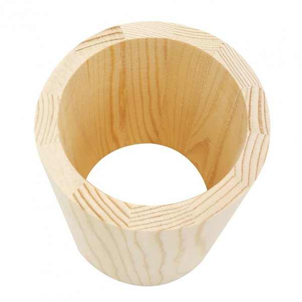 Pennenhouder in onbehandeld hout - 80x100 mm Pennenhouder in onbehandeld hout - 80x100 mm