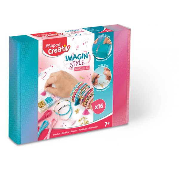 Parelset - Maped - Imagin Style Armband (7+ jaar) Parelset - Maped - Imagin Style Armband (7+ jaar)