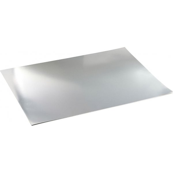 Metalen doos - zilver - A2 - 10 vellen