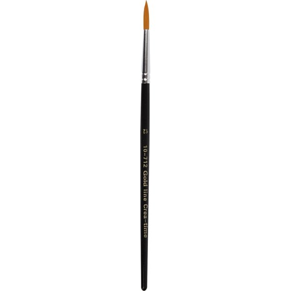 Gold Line penselen - nr. 12 - rond - 6 st