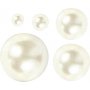 Strasstenen - wit - 2-8 mm - 140 st