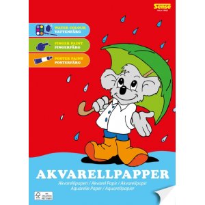 Aquarelblok A4 160 g/m� 15 vellen - FSC-gecertificeerd