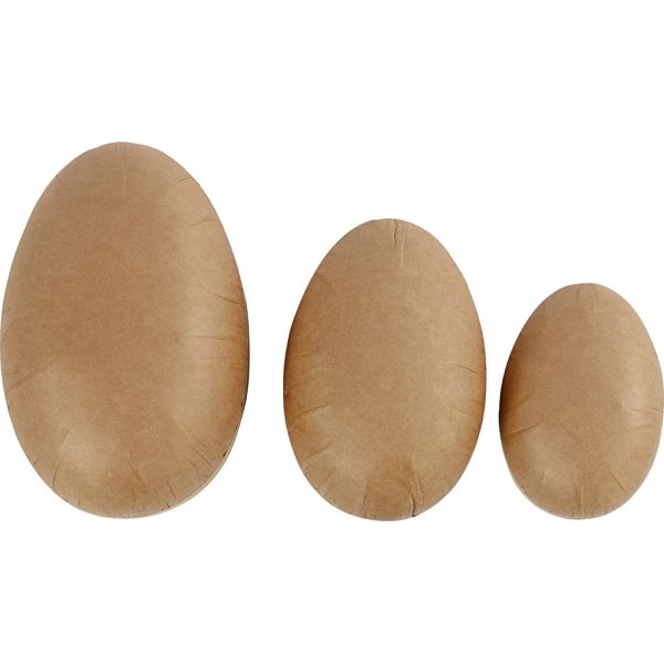 Tweedelige eieren - 3 st Tweedelige eieren - 3 st