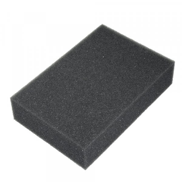 Naaldplaat voor vilten 21 x 14,8 x 5 cm / A 5 - donkergrijs schuimrubber