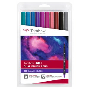 Tombow ABT Dual Brush Pen Galaxy Colors 10-pack Tombow ABT Dual Brush Pen Galaxy Colors 10-pack