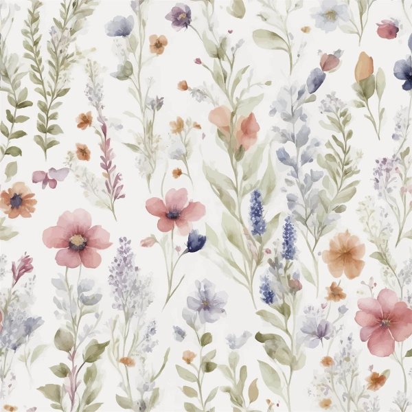 Diana gordijnstof blauw/roze 100