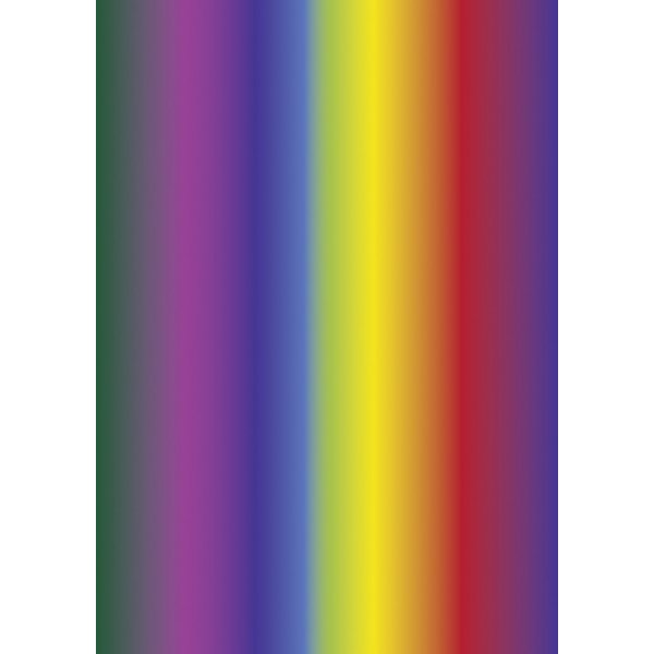 Gekleurd papier A4 300 g - regenboog
