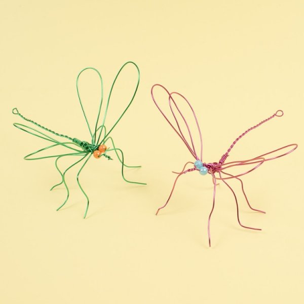 Aluminiumdraad, 10 kleuren,  1 mm, 3 mx 10