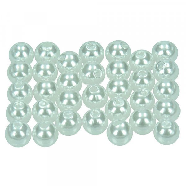 Waskralen  8 mm - wit 32-pack
