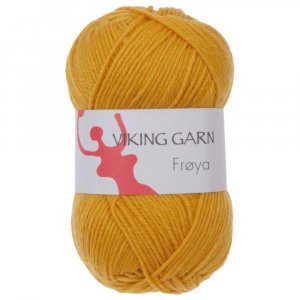 Vikinggaren Fröya 50g - Geel (240) Vikinggaren Fröya 50g - Geel (240)