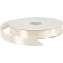 Satijnen lint - gebroken wit - B20 mm - 100 m