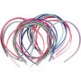 Diadeem - 8 mm - gemengde kleuren - 20 st