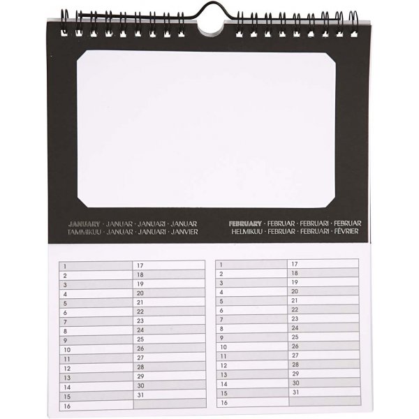 Eeuwigdurende kalender - 19 x 23 cm - 6 st Eeuwigdurende kalender - 19 x 23 cm - 6 st