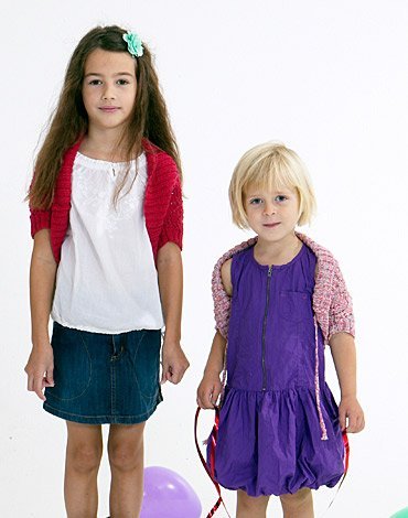 Breipatroon - Kantgebreide bolero Breipatroon - Kantgebreide bolero