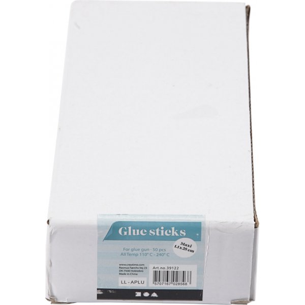 Lijmsticks voor maxi lijmpistool - L25 cm - 50 st