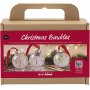 Mini DIY Kit Kerstboomballen - Tekeningen