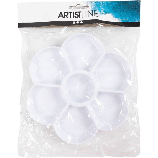 Bloemenpalet - wit Bloemenpalet - wit