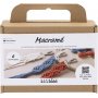 Mini DIY Kit Macram - Sleutelhangers