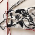 Klant imago Breinaalden zonder knop "Rood" - 20 cm/2,5 mm
