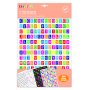 Stickers brieven 6 vellen Stickers brieven 6 vellen