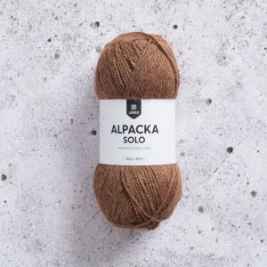 Alpaca Solo 50g - Okerbruin Alpaca Solo 50g - Okerbruin