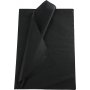 Vloeipapier - zwart - 50 x 70 cm - 14 gram - 25 vellen