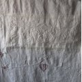 Klant imago Halflinnen Grof - Wit - 150 cm