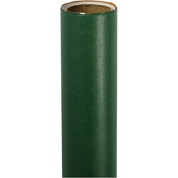 Cadeaupapier - groen - 5 meter