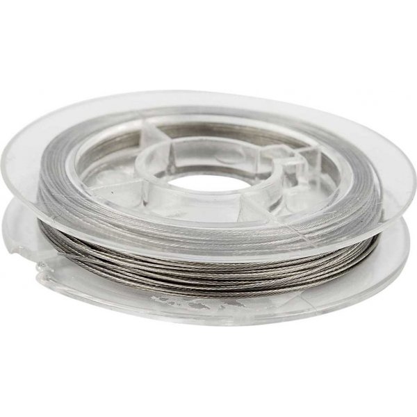Sieradendraad - zilver - 10 m
