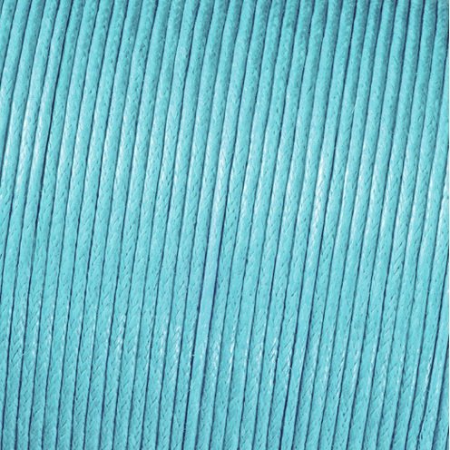 Koord gewaxt katoen - lichtblauw