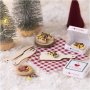 Mini bouwpakket Kerstmandeur - Pizza