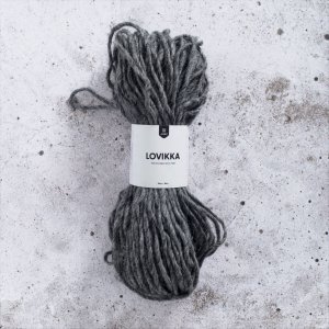 Lovikka garen 100g - Donkergrijs