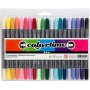 Colortime Dubbele marker - complementaire kleuren - 20 st
