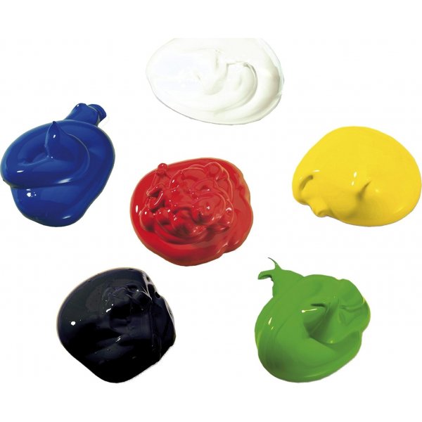 Posterkleuren 6x50ml Posterkleuren 6x50ml