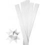 Sterstroken - wit - 11,5 cm - 100 stroken