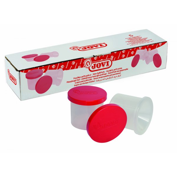 Potten - Jovi - Morsvrije potten met deksel 5-pack