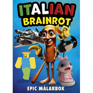 Italiaans Brainrot Episch kleurboek