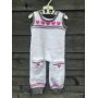 Breipatroon - Wikkelvest en broek met hartjes