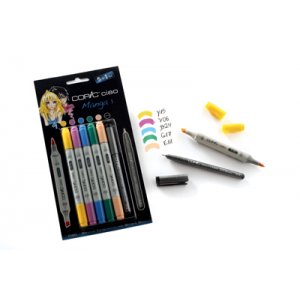 Copic Ciao 5+1-set - Manga 1 Copic Ciao 5+1-set - Manga 1