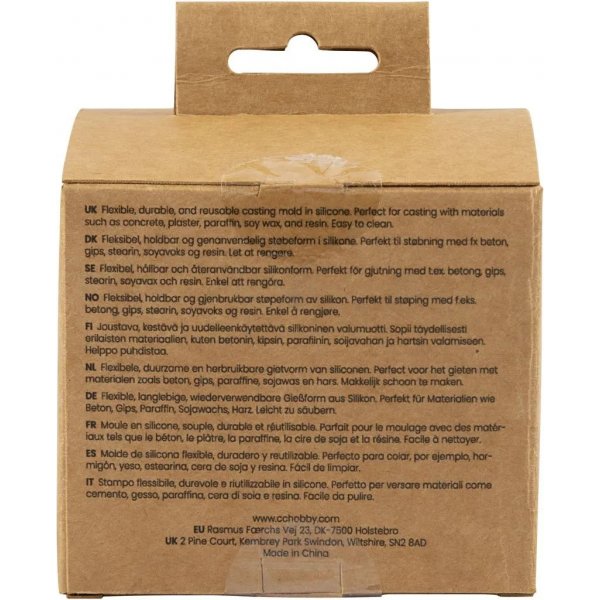 Siliconen mal - Kubus met bubbels Siliconen mal - Kubus met bubbels