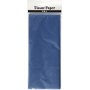 Vloeipapier - blauw - 50 x 70 cm - 14 gr - 10 vellen
