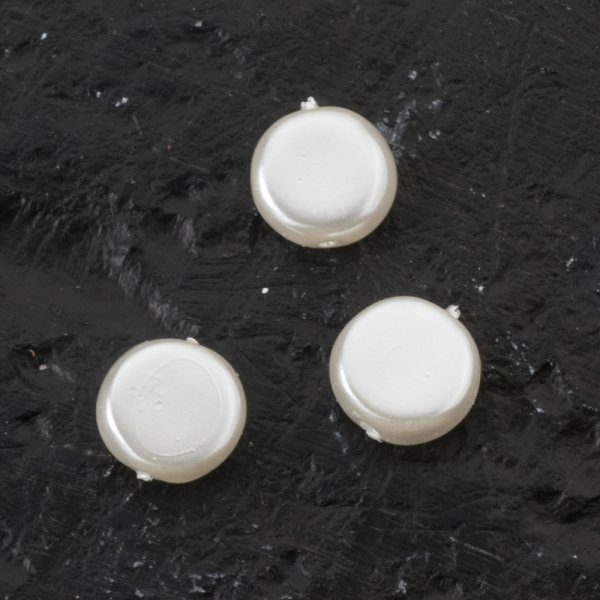 Glaswaskralen 6 mm Wit - 24 st