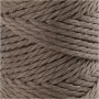 Macramgaren - lichtbruin - 4 mm - 55 m