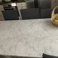 Klant imago Dekzeil PVC Marmering - Wit