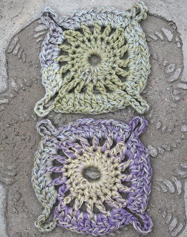 Breipatroon - Plaid van 3-voudig garen Breipatroon - Plaid van 3-voudig garen