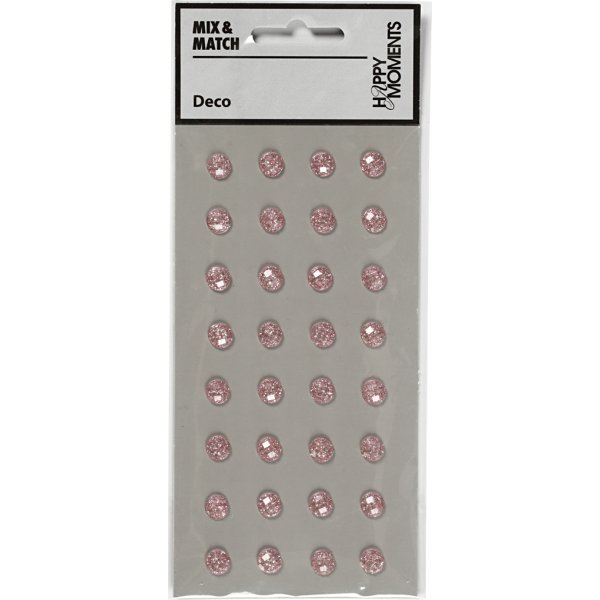 Strasstenen - lichtrood - Ø8 mm - 32 st Strasstenen - lichtrood - Ø8 mm - 32 st