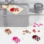 NABBI Photo Pearls Pareltegels - Helder - Vierkant, stapelbaar - 15x15 cm - 2 stuks